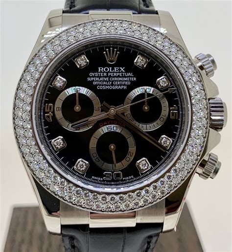 rolex diamond set daytona.